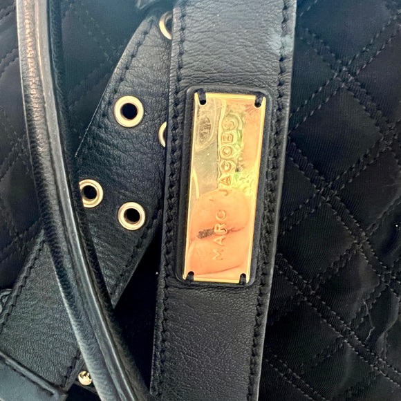 Marc Jacobs Quilted Nylon Tote, Black - Picture 5 of 8